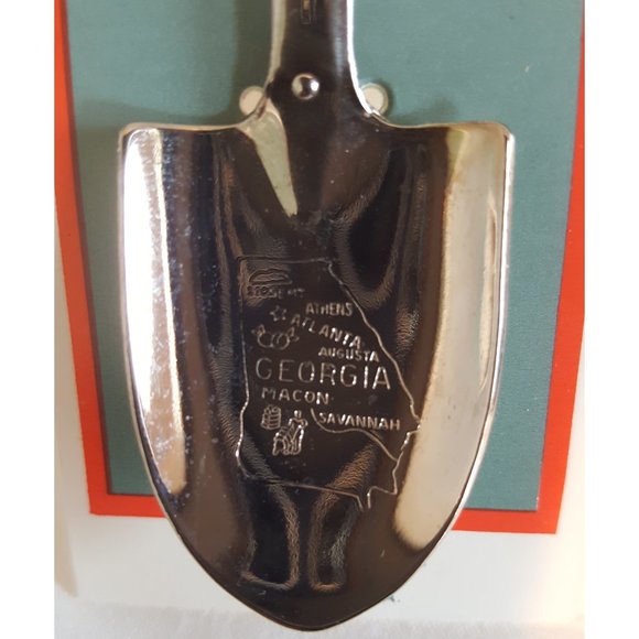 Vintage Souvenir Spoon US Collectible - Georgia Enameled - Picture 4 of 8
